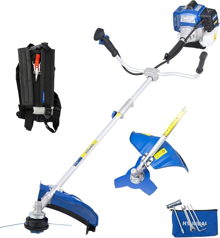 Hyundai Débroussailleuse et Coupe-Bordures Thermique 56 cm3 2-en-1 HYBC5600X